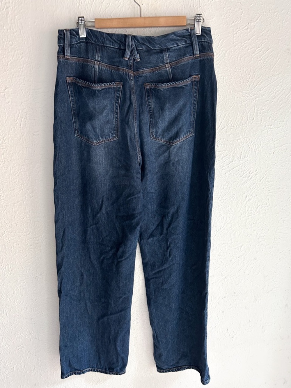 Good American Weightless Drip Good 90'S Jeans Medium Wash Sz 10/30 - Picture 4 of 5